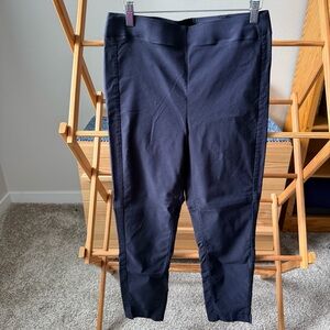 Tribal Navy Trousers - Size 8